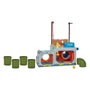 Playmates Las Tortugas Ninja Secret Sewer Lid Playset Mutant Module de 30 cm