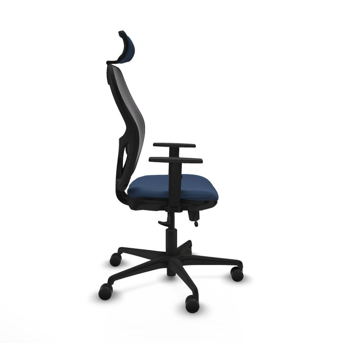 PIQUERAS Y CRESPO Silla de oficina Jorquera Azul marino y Negro PIQUERAS Y CRESPO Silla de oficina Jorquera Azul marino y Negro