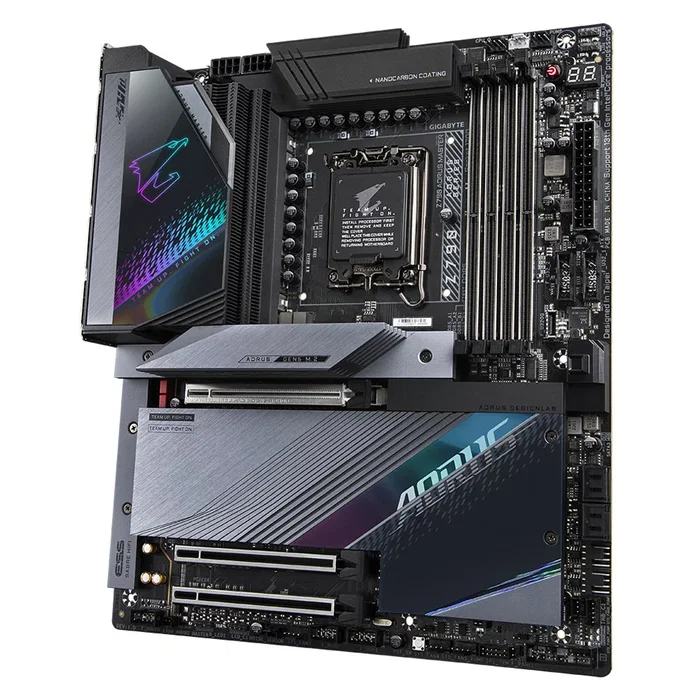Gigabyte Z790 AORUS MASTER Placa Base Intel Z790 LGA 1700 ATX - DDR5, PCIe 5.0, Wi-Fi 6E, 10GbE LAN, VRM 20+1+2 Fases