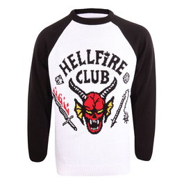 Stranger Things Sweatshirt Christmas Jumper Hellfire Club talla M