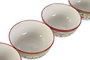 DKD Home Decor Cuencos de Porcelana Mandala Multicolor Surtidos
