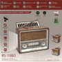 SAMI Radio Sami Vintage 8 bandas madera batería/solar multimedia