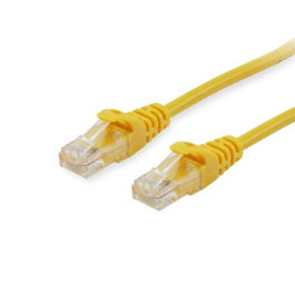 Equip Cable de Red UTP CAT6A RJ45 - Latiguillo 10Gbit/s, Compatible con PoE/PoE+, Conformidad LSZH, 4x2 AWG 26/7, 500 MHz