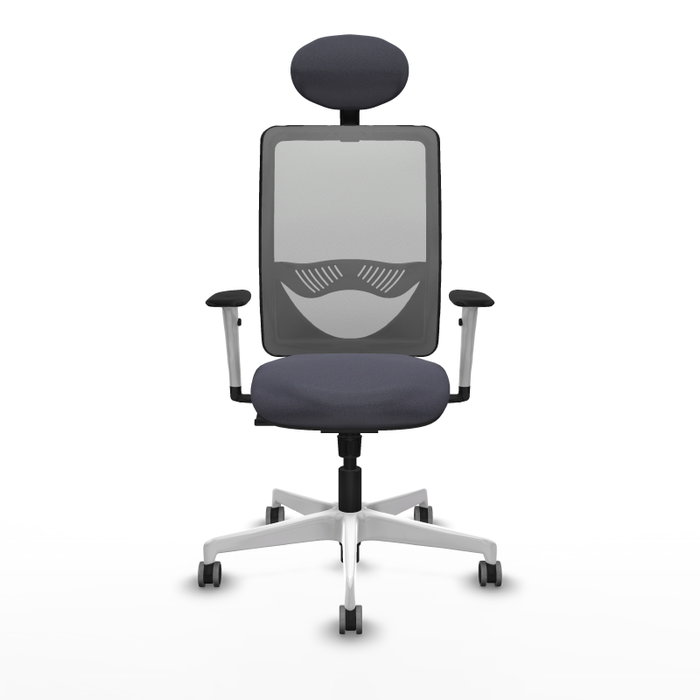 PIQUERAS Y CRESPO Silla de oficina Zulema con mecanismo Sincro, Gris PIQUERAS Y CRESPO Silla de oficina Zulema con mecanismo Sincro, Gris