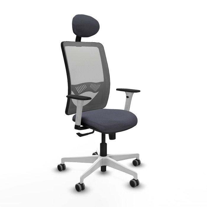 PIQUERAS Y CRESPO Silla de oficina Zulema con mecanismo Sincro, Gris PIQUERAS Y CRESPO Silla de oficina Zulema con mecanismo Sincro, Gris