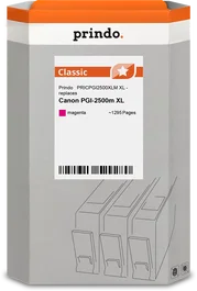 Prindo Classic XL Cartucho de Tinta Magenta para Canon PGI-2500m XL (9266B001)
