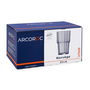 Caja 6 Vasos Altos Vidrio Noruega Arcoroc 27 cL