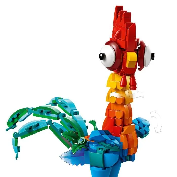 LEGO Disney Vaiana 2 43272 Heihei - Juguete para Niñas a partir de 9 Años con Pollo para Construir