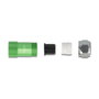 DeLOCK Sujetacables 6,4 mm IP67 de Aluminio