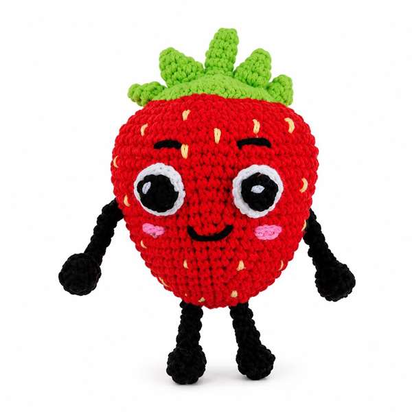 Good Idea Crea tu fresa o helado de crochet Good Idea Crea tu fresa o helado de crochet