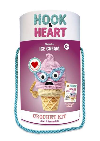 Good Idea Crea tu fresa o helado de crochet Good Idea Crea tu fresa o helado de crochet