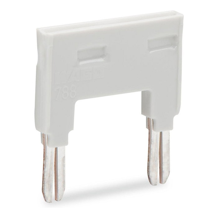 WAGO 788-113 Bloque de conexión de 2 polos, gris claro WAGO 788-113 Bloque de conexión de 2 polos, gris claro