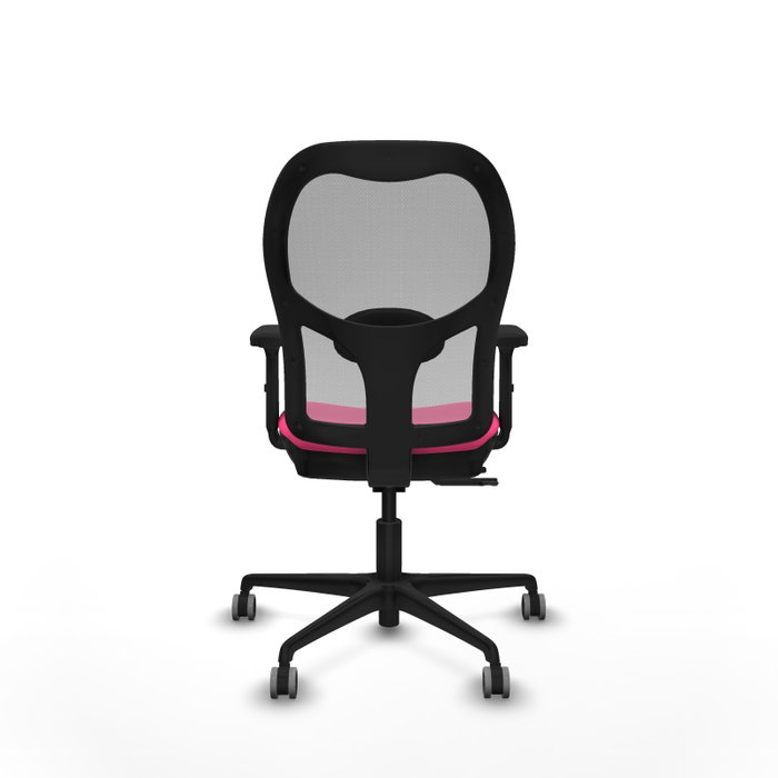 PIQUERAS Y CRESPO Silla de oficina Jorquera Rosa y Gris PIQUERAS Y CRESPO Silla de oficina Jorquera Rosa y Gris