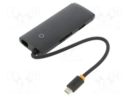 BASEUS Hub USB 3.2 de 6 puertos - Negro