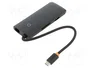 BASEUS Hub USB 3.2 de 6 puertos - Negro