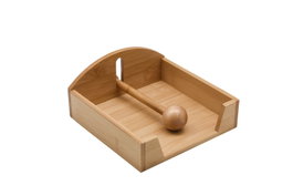 DKD Home Decor Servilletero de Bambú Natural 19x21x8,8 cm