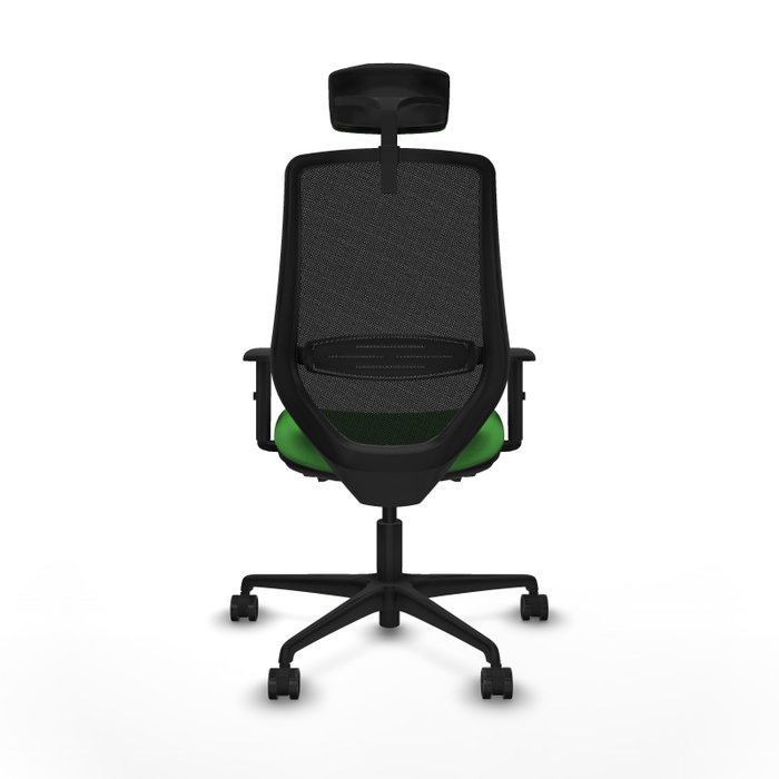PIQUERAS Y CRESPO Silla de oficina Mardos Verde y Negro
