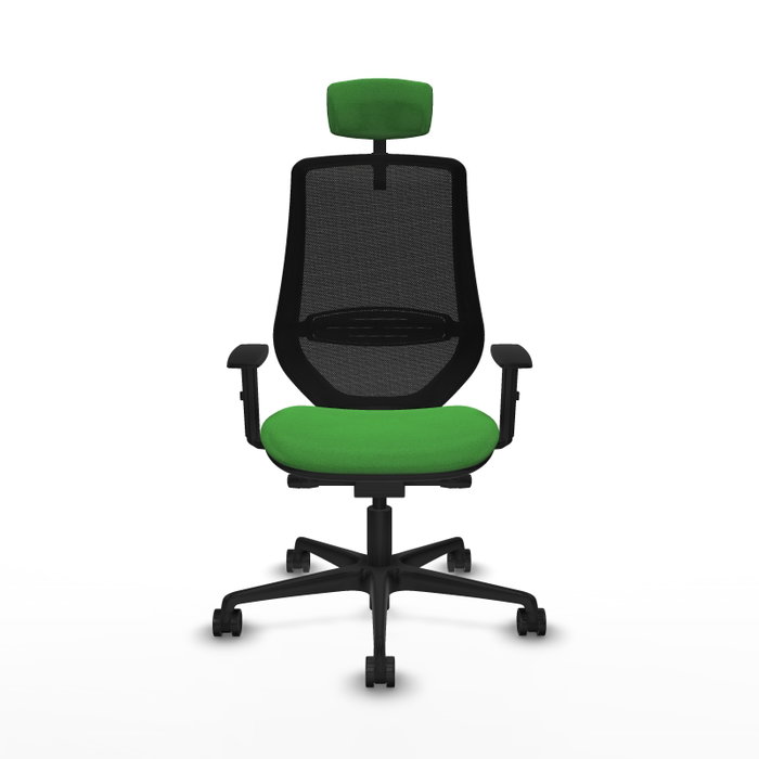 PIQUERAS Y CRESPO Silla de oficina Mardos Verde y Negro
