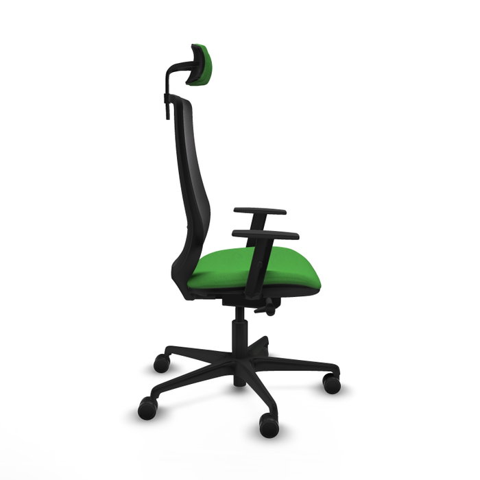 PIQUERAS Y CRESPO Silla de oficina Mardos Verde y Negro