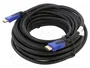 Lanberg Cable HDMI 10 m 4K UHD v2.0 Negro