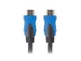 Lanberg Cable HDMI CA-HDMI-20CU-0100-BK de 10 m, 4K, Negro