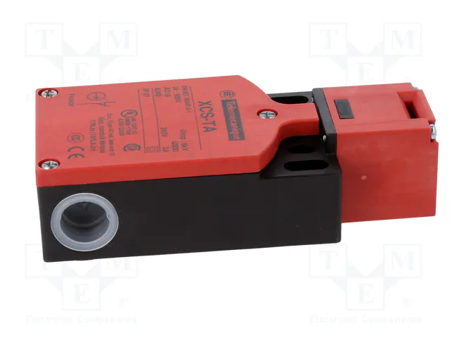 TELEMECANIQUE SENSORS XCSTA592 Interruptor de seguridad a llave rojo