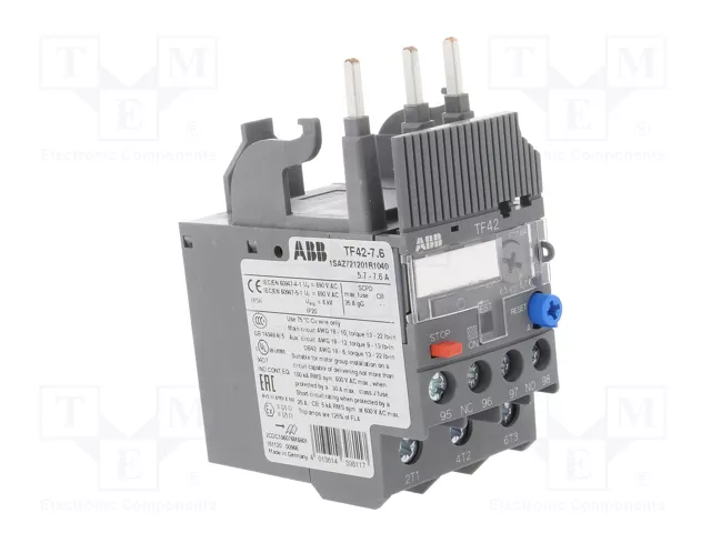 ABB Relé Térmico AF 5,7-7,6A