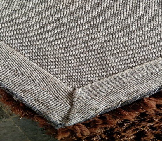 DKD Home Decor Alfombra Boho Yute Lana Algodón Poliéster 200 x 140 cm