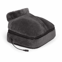 Livoo Masajeador Shiatsu 2 en 1 DOS204 para Pies y Espalda, Gris