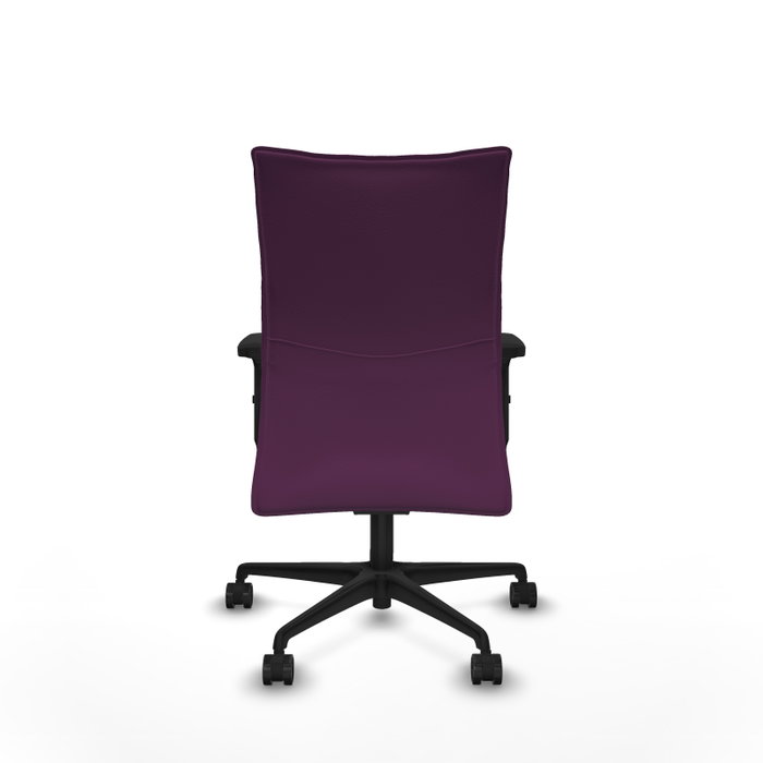 PIQUERAS Y CRESPO Silla Albacete Confidente Morada con Mecanismo Sincro y Brazos 2D PIQUERAS Y CRESPO Silla Albacete Confidente Morada con Mecanismo Sincro y Brazos 2D