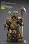 Warhammer 40k Figura 1/18 Death Guard Deathshroud Terminator 1 with Manreaper and Plaguespurter Gauntlet 14 cm