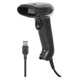 MANHATTAN Lector de códigos de barras 1D/2D LED USB Negro
