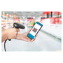 MANHATTAN Lector de códigos de barras 1D/2D LED USB Negro
