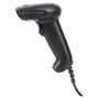 MANHATTAN Lector de códigos de barras 1D/2D LED USB Negro