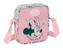 Bolso Bandolera Minnie Mouse Minty Rosa 16 x 18 x 4 cm