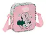 Bolso Bandolera Minnie Mouse Minty Rosa 16 x 18 x 4 cm