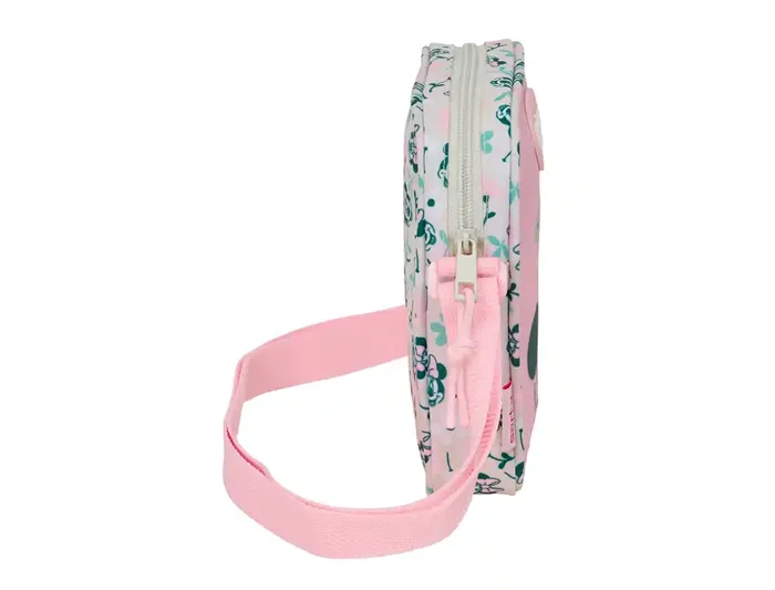 Bolso Bandolera Minnie Mouse Minty Rosa 16 x 18 x 4 cm