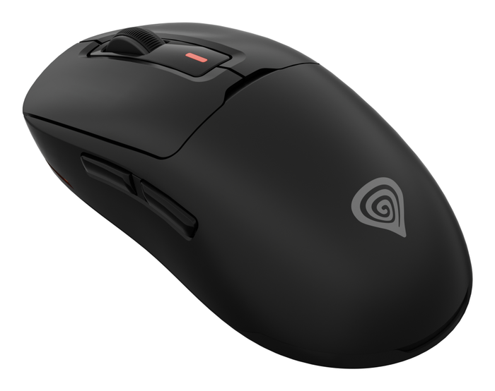 GENESIS NMG-2193 Ratón Juego Ambidextro Bluetooth + USB Type-C Óptico 26000 DPI Negro Batería Integrada