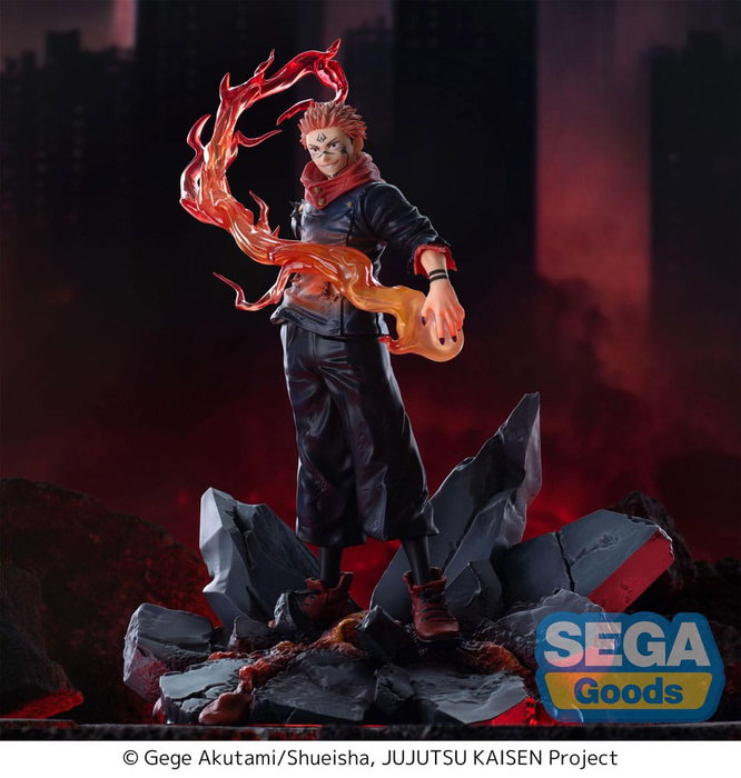Sega Jujutsu Kaisen Estatua Luminasta Sukuna Fuga