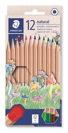 STAEDTLER Lápices de Colores 143N NORIS NATURAL Estuche de 12 (Set de 5)