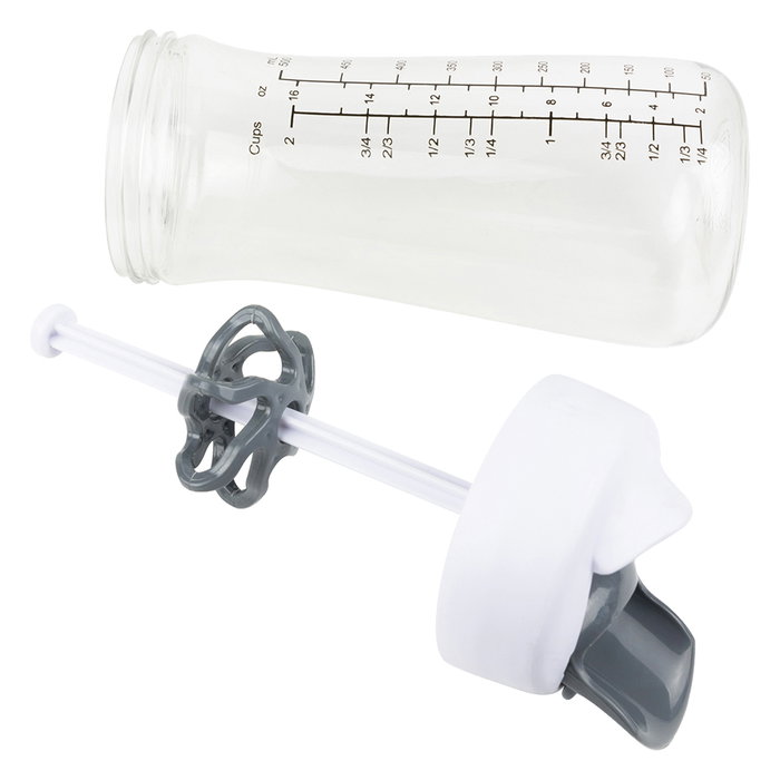 Cook Concept Botella Batidora Con Vertedor y Graduación hasta 500 ml Ideal para Cocina