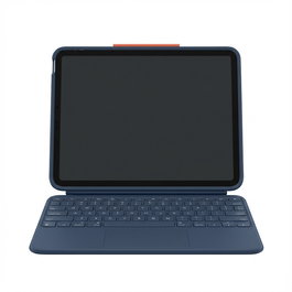 Logitech Rugged Combo 4 Touch para iPad 10ª generación, Color Azul Clásico (CH)