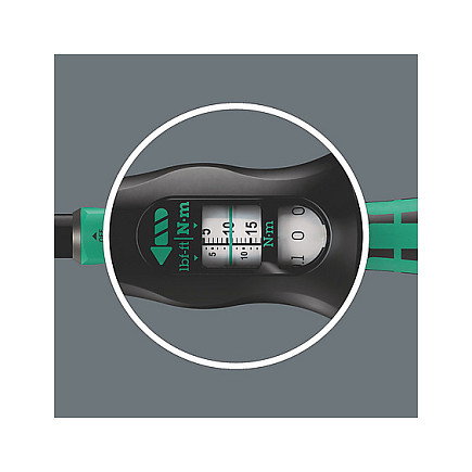 Wera Click-Torque Lock A5 2,5-25 Nm 1/4 pulgadas