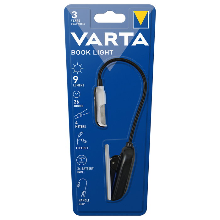 Varta Linterna LED para lectura con clip de sujeción