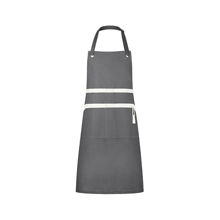 Le Creuset Delantal de Chef Gris Clásico 89x79cm Le Creuset Delantal de Chef Gris Clásico 89x79cm