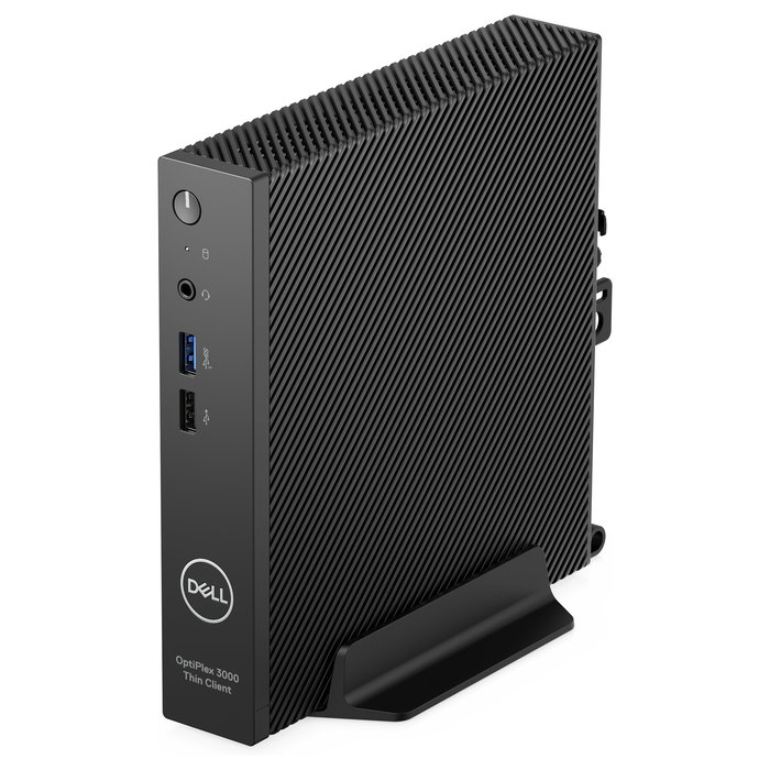 DELL OptiPlex 3000 Thin Client Intel Pentium Silver N6005 8GB RAM 256GB SSD WiFi 6E Windows 11 IoT Enterprise - Negro con Soporte Vertical 65W