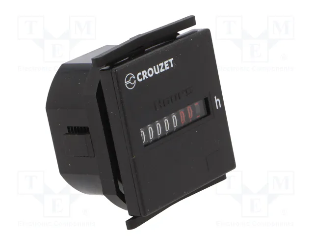 CROUZET CHM48 Contador Electromecánico de Tiempo de Trabajo CROUZET CHM48 Contador Electromecánico de Tiempo de Trabajo