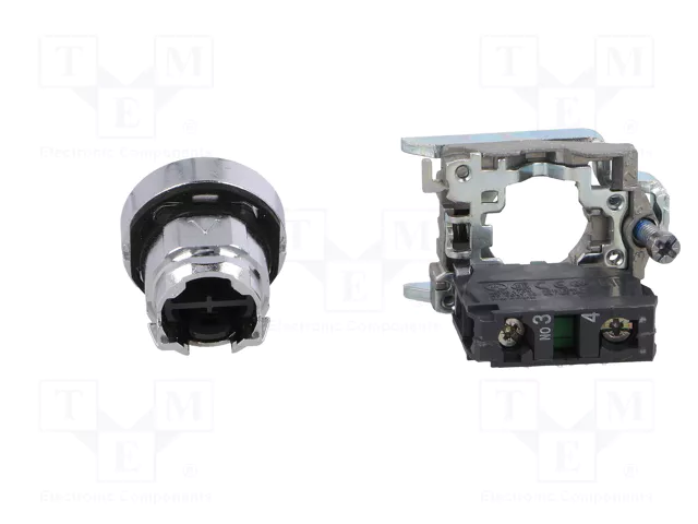 SCHNEIDER ELECTRIC Interruptor de presión Harmony XB4 Blanco 22mm