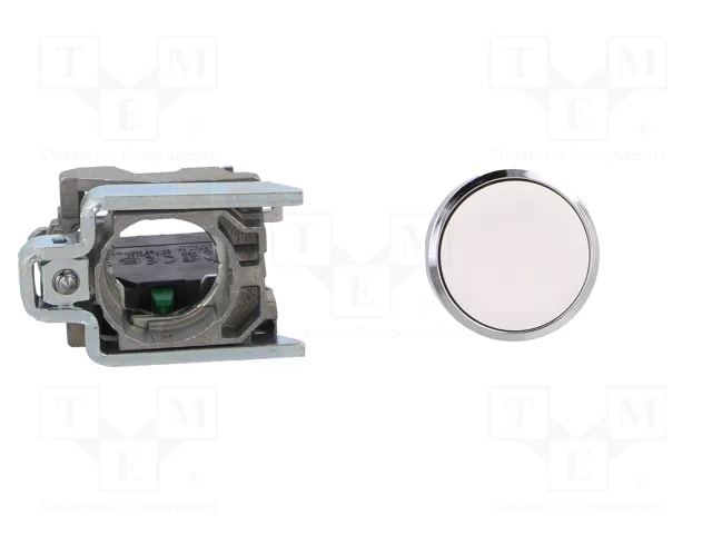 SCHNEIDER ELECTRIC Interruptor de presión Harmony XB4 Blanco 22mm