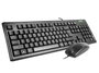 A4-Tech KM-72620D Conjunto de teclado y ratón con cable, negro